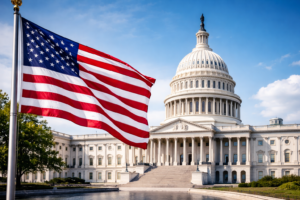 The U.S. Capitol building in Washington, D.C., symbolizing the federal government and the national debt ceiling debate in 2026
